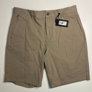 Bonobos Men’s Stretch Washed Chino Shorts Beige Tan 9” NWT